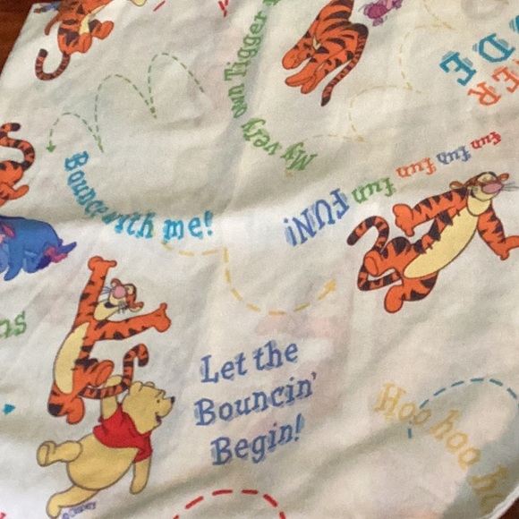 π° Disney Fabric Handmade Pillow Covering 19 X 19 Let the Bouncin' Begin! - Picture 2 of 16